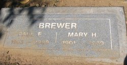 Mary H. <I>Hudson</I> Brewer 