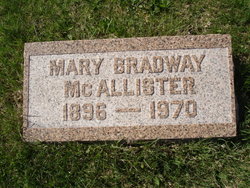 Mary McAllister <I>Bradway</I> Guenthoer 