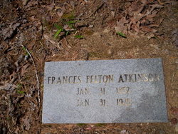 Frances Saline <I>Felton</I> Atkinson 