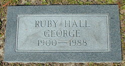 Ruby <I>Hall</I> George 