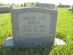Hattie Lou Odell <I>Hagood</I> Bonds 