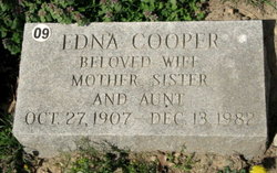 Edna <I>Becker</I> Cooper 