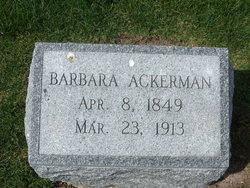 Barbara Ackerman 