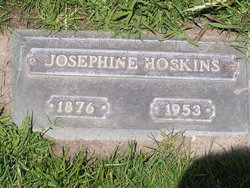 Mary Josephine “Josie” <I>Booth</I> Hoskins 