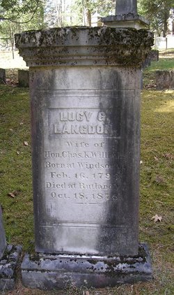 Lucy Green <I>Langdon</I> Williams 