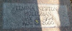 Elmina <I>Newton</I> Holloman 