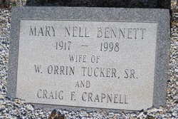 Mary Nell <I>Bennett</I> Tucker Crapnell 