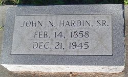 John N Hardin Sr.