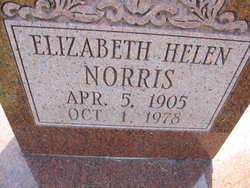 Elizabeth Helen <I>Ramer</I> Norris 