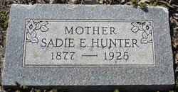 Sadie E. Hunter 