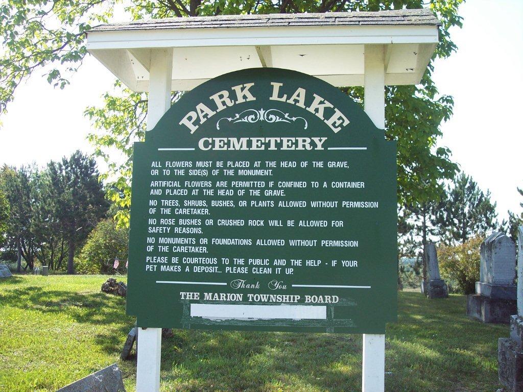 Park Lake Cemetery