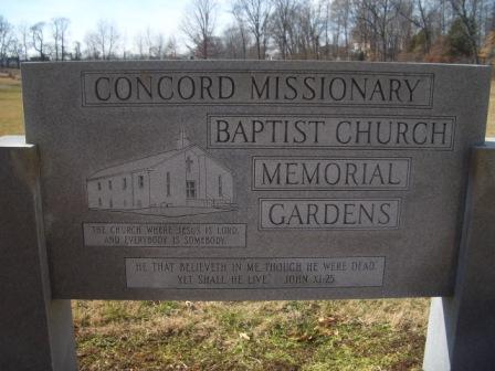 Concord Memorial Gardens