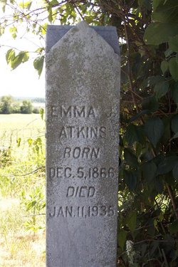 Emma Jane <I>Bausman</I> Atkins 