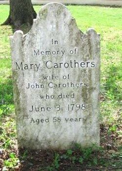 Mary <I>Armstrong</I> Carothers 