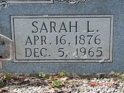 Sarah Lou <I>Smith</I> Smith 