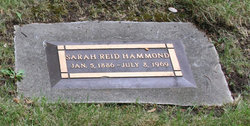Sarah Virginia <I>Reid</I> Hammond 