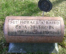 Sgt Horace Arron Baird Sr.