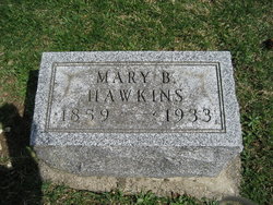 Mary B <I>Barnett</I> Hawkins 