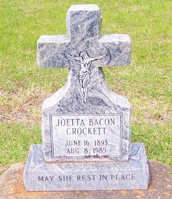 Josephine Etta “Joetta” <I>Bacon</I> Crockett 