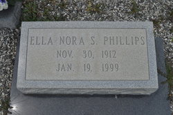 Ella Nora <I>Shuman</I> Phillips 