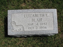 Elizabeth Lucretia <I>Blaney</I> Blair 