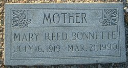 Mary Elizabeth <I>Reed</I> Bonnette 