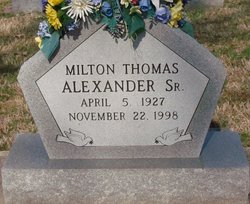 Milton Thomas Alexander Sr.
