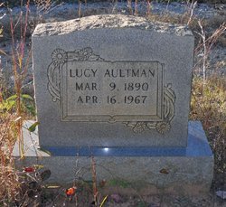 Lucy Catherine <I>Bobo</I> Aultman 