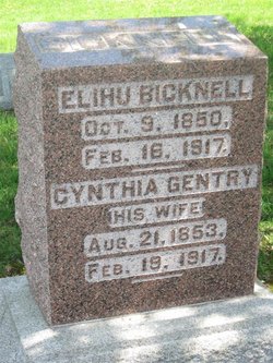 Cynthia <I>Gentry</I> Bicknell 