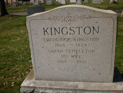 Sarah <I>Templeton</I> Kingston 