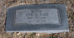 Attie Beatrice <I>Gilmore</I> Barr 