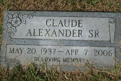 Claude Alexander Sr.