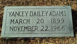 Yancey Dailey Adams 