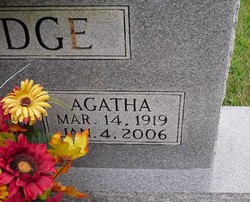 Agatha <I>Lee</I> Aldridge 