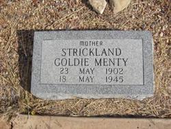 Goldie Menty <I>Culbertson</I> Strickland 