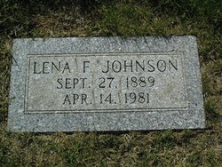 Lena Florence <I>Gilbert</I> Johnson 