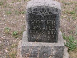Eliza <I>Marlar</I> Allen 