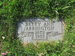 Betty Ann <I>Taylor</I> Arrington 