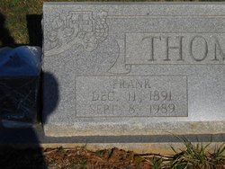 Franklin “Frank” Thomas 