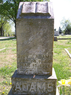 Rev Elam Jessie Adams 