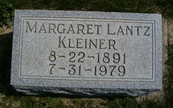 Margaret “Maggie” <I>Richman</I> Lantz Kleiner 