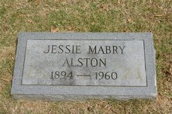 Jessie <I>Mabry</I> Alston 