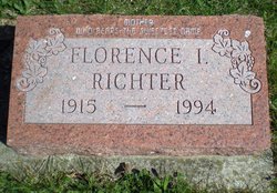 Florence Irene <I>Plaxton</I> Richter 