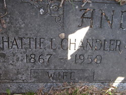 Hattie Louise <I>Chandler</I> Andrews 