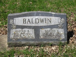 Harold Burdette Baldwin 