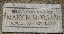 Mary M <I>King</I> Morgan 