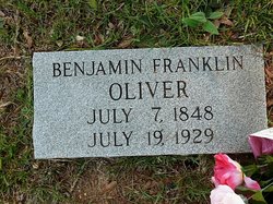 Benjamin Franklin Oliver 