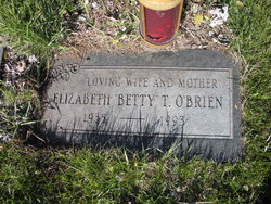 Elizabeth T. “Betty” O'Brien 