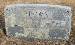 Edith <I>Davis</I> Brown 