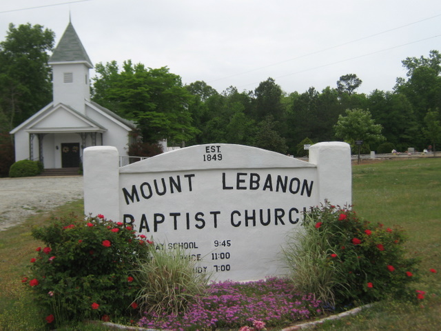 Mount Lebanon Baptist Church Cemetery
